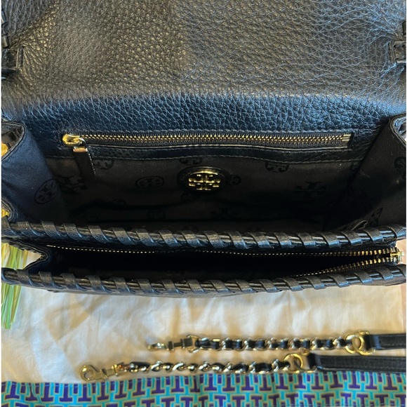 Tory Burch Leather Marion Combo bag - Picture 8 of 10